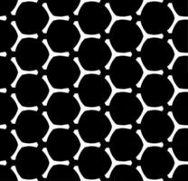 Black and white seamless abstract pattern. Background and backdrop. Grayscale ornamental design. Mosaic ornaments. Vector graphic illustration.