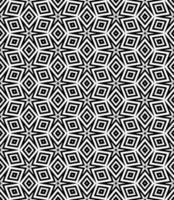 Black and white seamless abstract pattern. Background and backdrop. Grayscale ornamental design. vector