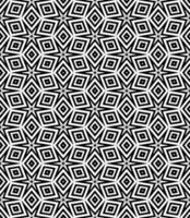 Black and white seamless abstract pattern. Background and backdrop. Grayscale ornamental design. vector