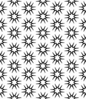 Black and white seamless abstract pattern. Background and backdrop. Grayscale ornamental design. vector