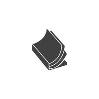 Book icon and symbol vector template