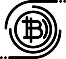 bitcoins cadena de bloque de bitcoin moneda criptográfica descentralizada azul y rojo descargar y comprar ahora plantilla de tarjeta de widget web vector