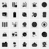 25 Universal Business Icons Vector Creative Icon Illustration to use in web and Mobile Related project