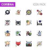 Coronavirus 2019nCoV Covid19 Prevention icon set disease covid hygiene warning lab viral coronavirus 2019nov disease Vector Design Elements