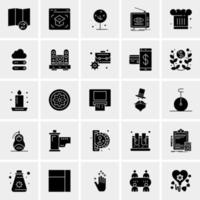 25 Universal Business Icons Vector Creative Icon Illustration to use in web and Mobile Related project