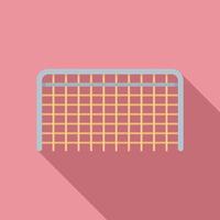 Hurling gate icon, flat style vector