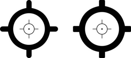 sniper rifle target. Focus target vector icon. Target goal icon. target focus arrow. marketing aim design