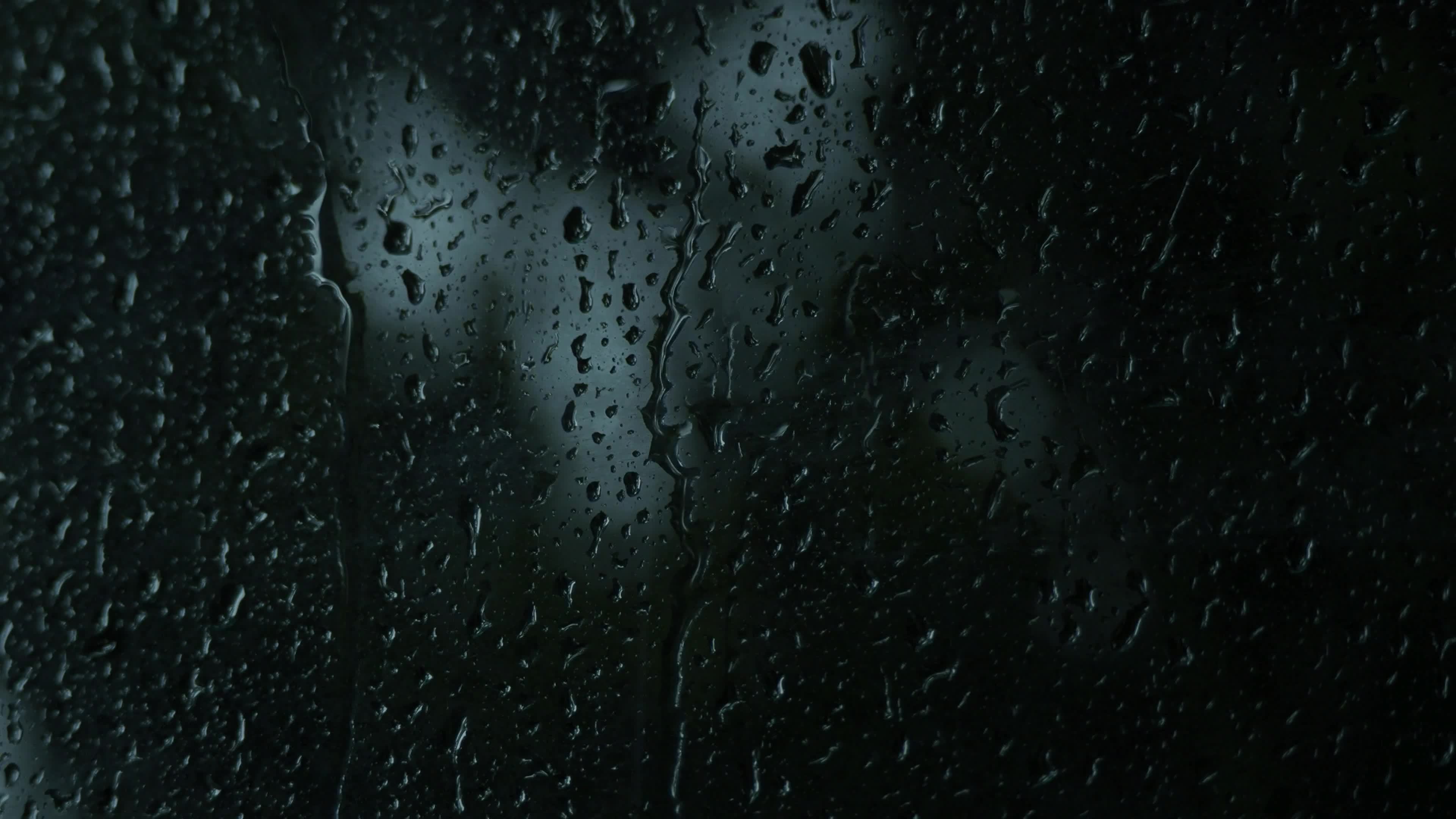 Rain Drops Overlay Stock Video Footage for Free Download