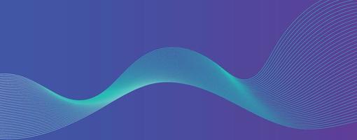 lines with abstract wave lines background vector