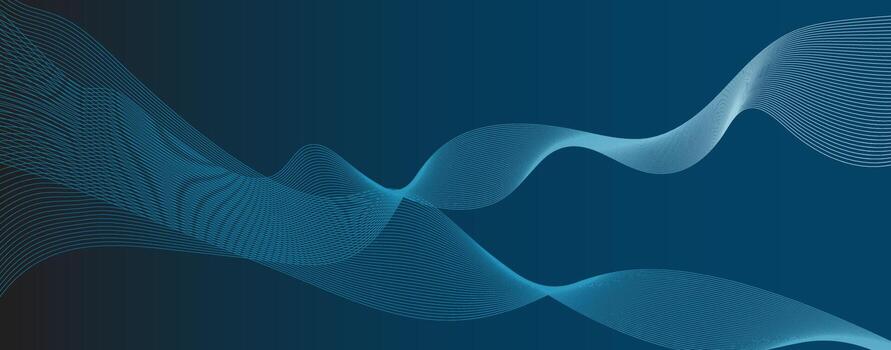 fondo abstracto con líneas. fondo geométrico azul. composición de formas dinámicas con líneas. fondo abstracto con efecto dinámico vector