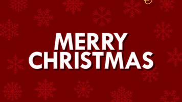 vrolijk Kerstmis 3d weergave, Kerstmis ballen, geschenk dozen, snoepjes, sterren, sneeuw patroon en confetti vallend langzaam beweging video