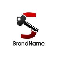 Modern Initial S Key vector
