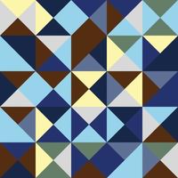 Geometric Rectangle shape Bauhaus pattern. Vector design and modern art template