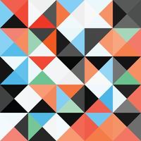 Geometric Rectangle shape Bauhaus pattern. Vector design and modern art template