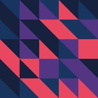 Geometric Rectangle shape Bauhaus pattern. Vector design and modern art template