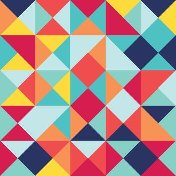 patrón de bauhaus en forma de rectángulo geométrico. diseño vectorial y plantilla de arte moderno vector