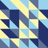 Geometric Rectangle shape Bauhaus pattern. Vector design and modern art template