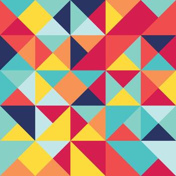 patrón de bauhaus en forma de rectángulo geométrico. diseño vectorial y plantilla de arte moderno vector