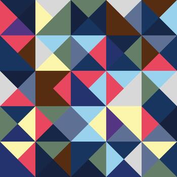 patrón de bauhaus en forma de rectángulo geométrico. diseño vectorial y plantilla de arte moderno vector