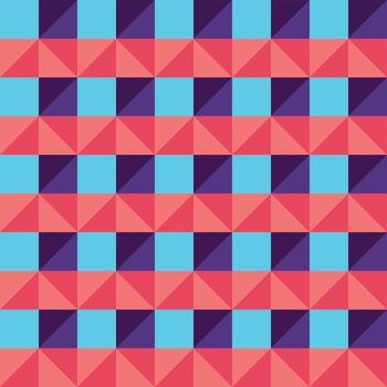 patrón de bauhaus en forma de rectángulo geométrico. diseño vectorial y plantilla de arte moderno vector