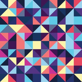 patrón de bauhaus en forma de rectángulo geométrico. diseño vectorial y plantilla de arte moderno vector