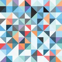 Geometric Rectangle shape Bauhaus pattern. Vector design and modern art template