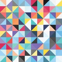 Geometric Rectangle shape Bauhaus pattern. Vector design and modern art template