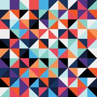 Geometric Rectangle shape Bauhaus pattern. Vector design and modern art template