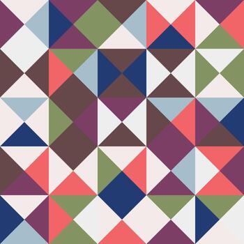 patrón de bauhaus en forma de rectángulo geométrico. diseño vectorial y plantilla de arte moderno vector