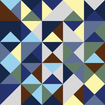 patrón de bauhaus en forma de rectángulo geométrico. diseño vectorial y plantilla de arte moderno vector