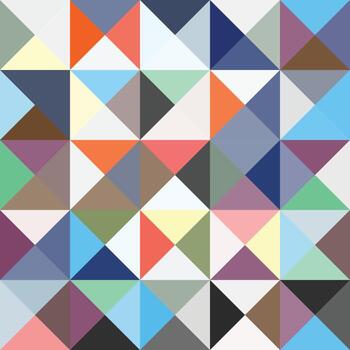 patrón de bauhaus en forma de rectángulo geométrico. diseño vectorial y plantilla de arte moderno vector