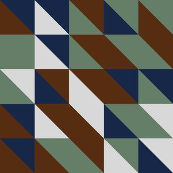 Geometric Rectangle shape Bauhaus pattern. Vector design and modern art template