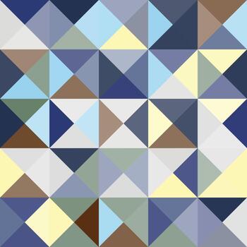 patrón de bauhaus en forma de rectángulo geométrico. diseño vectorial y plantilla de arte moderno vector