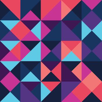 patrón de bauhaus en forma de rectángulo geométrico. diseño vectorial y plantilla de arte moderno vector