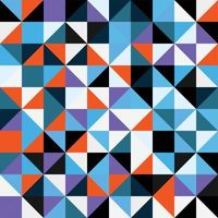 Geometric Rectangle shape Bauhaus pattern. Vector design and modern art template
