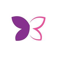 Beauty Butterfly Logo vector