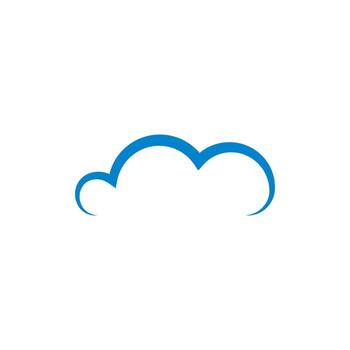 vector logo de nube