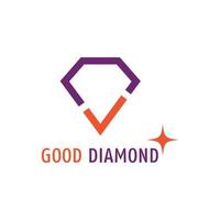 Diamond logo vector