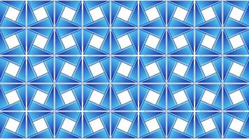 Beautiful Blue Dynamic Animated Background, Geometric pattern seamless looping animated background. video
