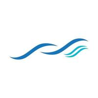 Water Wave Icon Logo vector