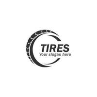 Tires logo vector