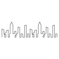 Modern City skyline vector