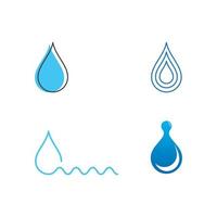 Water drop Logo vector