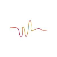 sound wave logo vector