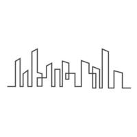 Modern City skyline vector