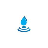 Water drop Logo vector