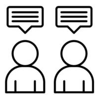 Communication Line Icon vector
