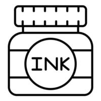 Inks Line Icon vector