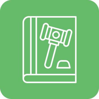 Code of Conduct Line Round Corner Background Icons vector