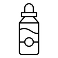 Serum Line Icon vector